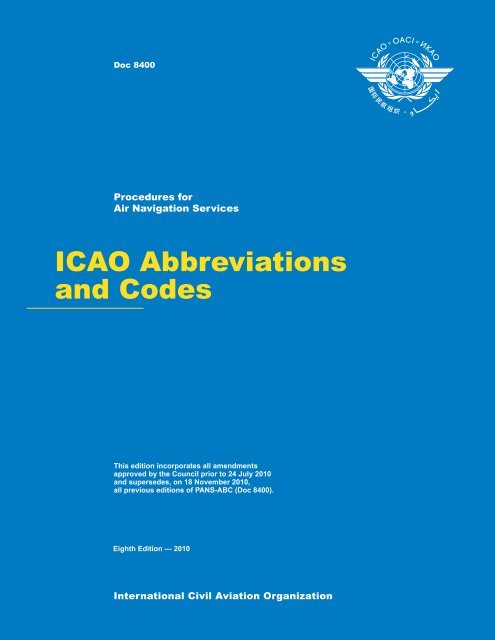 icao pans