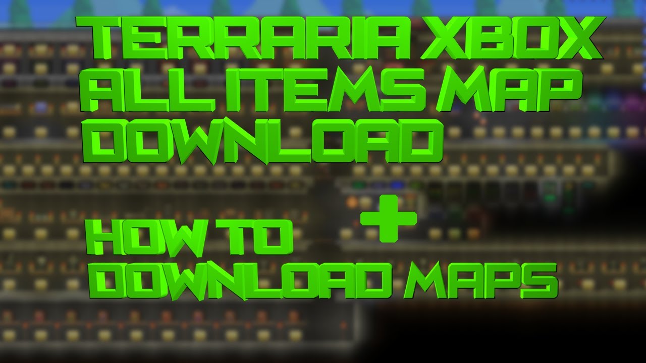 terraria all items map ip